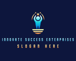 People Success Award logo design