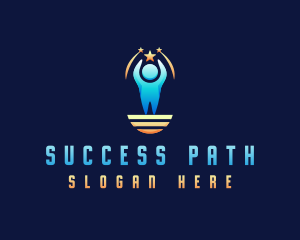 People Success Award logo design