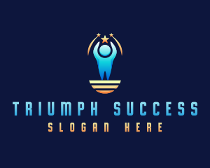 People Success Award logo design