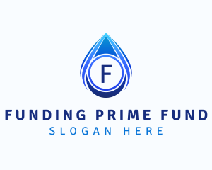 Water Liquid Droplet logo design