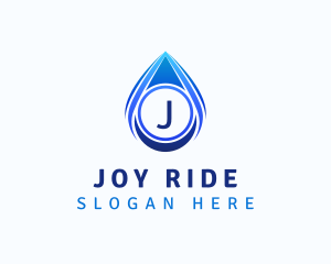 Water Liquid Droplet logo design