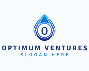 Water Liquid Droplet logo design