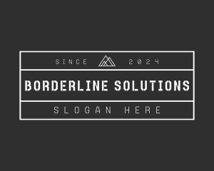 Industrial Mountain Signage logo design