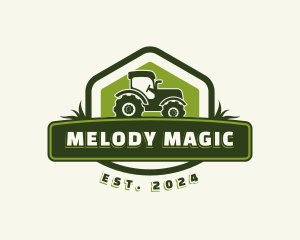 Tractor Vehicle Farming logo