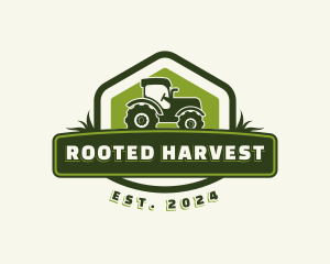 Tractor Vehicle Farming logo design