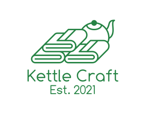 Kettle Kitchen Towel  logo design