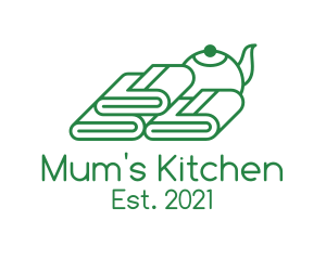 Kettle Kitchen Towel  logo design