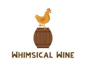 Barrel Chicken Farm logo design