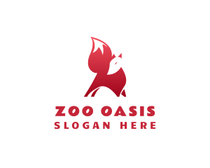 Wild Fox Zoo logo design