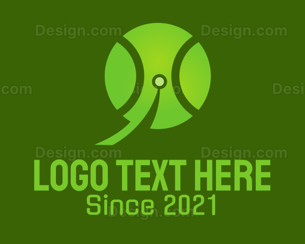 Tennis Ball Technology Logo