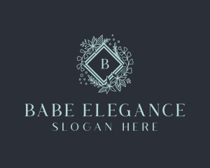 Floral Garden Spa logo design