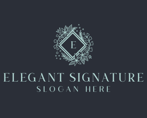 Floral Garden Spa logo design