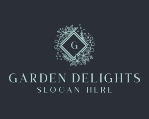 Floral Garden Spa logo design