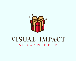 Elegant Ribbon Gift logo design