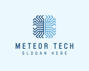 Digital Tech Microchip logo design