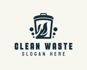 Eco Trash Garbage logo design