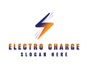 Electric Bolt Lightning logo design