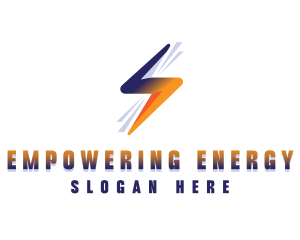 Electric Bolt Lightning logo design