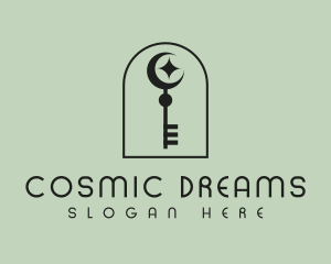 Cosmic Key Boutique logo design