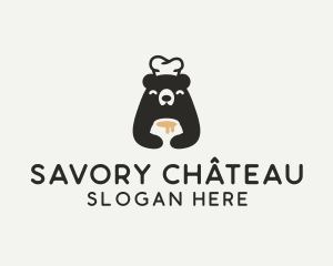 Bear Chef Honey logo design