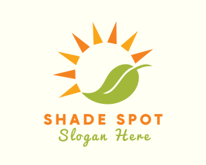 Sunny Leaf Farm logo design