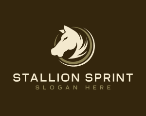 Wild Horse Stallion logo design