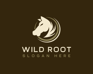 Wild Horse Stallion logo design