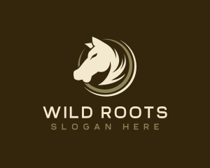 Wild Horse Stallion logo design