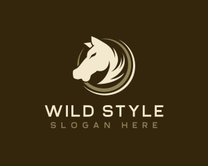 Wild Horse Stallion logo design