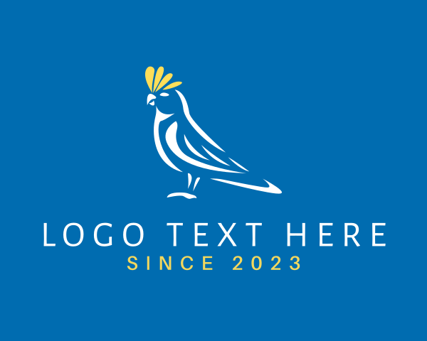 Cockatoo Pigeon Bird  logo