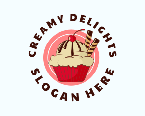 Sweet Creamy Gelato logo design