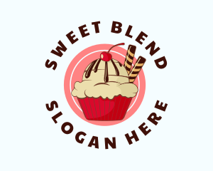 Sweet Creamy Gelato logo design