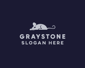 Gray Angry Rat logo