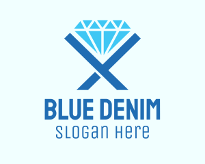 Blue Diamond Jewelry logo design