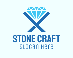 Blue Diamond Jewelry logo design