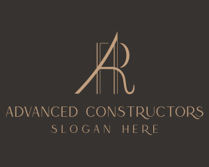 Elegant Boutique Letter A & R logo design