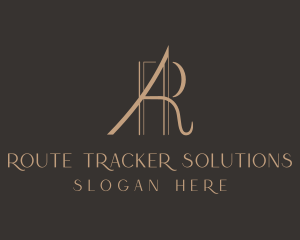 Elegant Boutique Letter A & R logo design