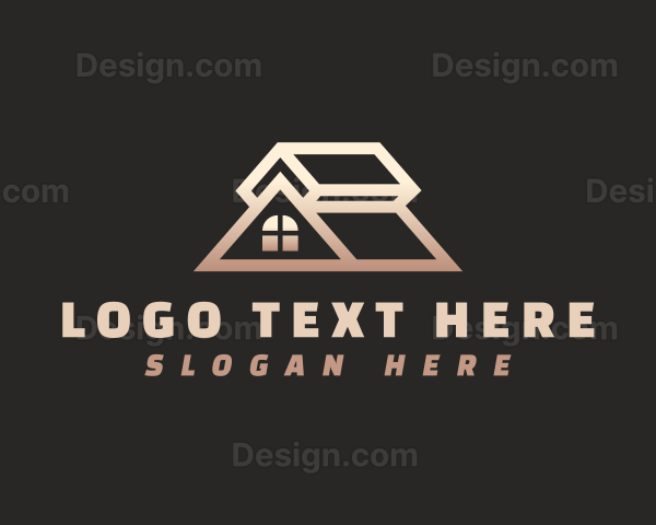 House Attic Roofing Logo
