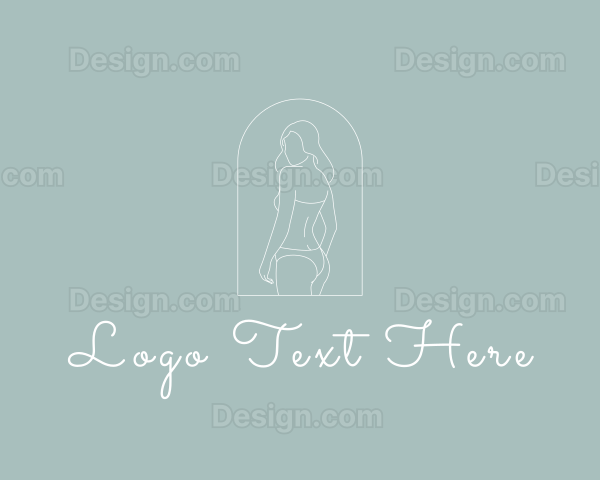 Dainty Female Body Logo