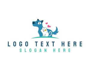 Dog Cat Pet logo