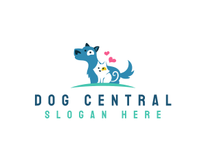 Dog Cat Pet logo design