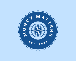 Nautical Navigation Compass logo