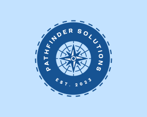 Nautical Navigation Compass logo