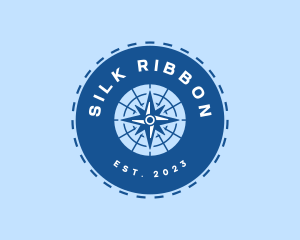 Nautical Navigation Compass logo design