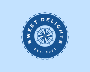 Nautical Navigation Compass logo