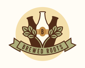Liquor Brewery Bar logo