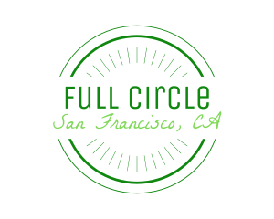 San Francisco Green Circle logo design