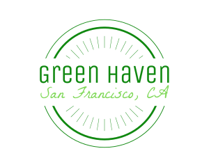 San Francisco Green Circle logo design