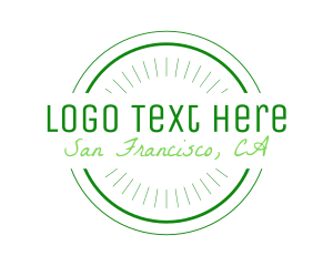 Circle - San Francisco Green Circle logo design