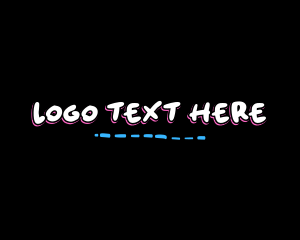 Playful Handwriting Wordmark  logo design